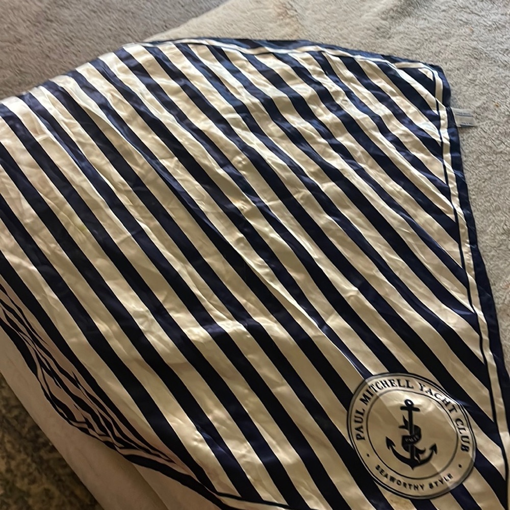 Silk Paul Mitchell square scarf